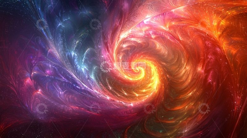 高清大图下载【趣麦麦图】能量漩涡