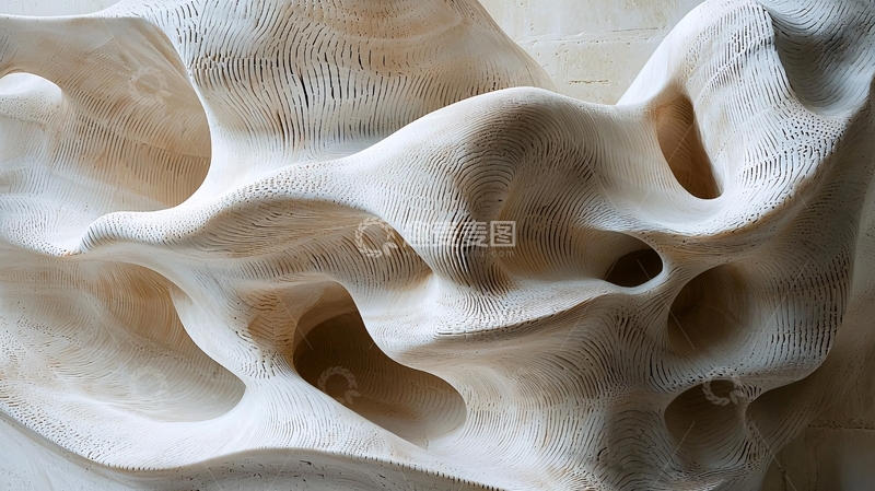 高清大图下载【趣麦麦图】抽象木雕