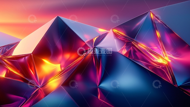 高清大图下载【趣麦麦图】抽象几何