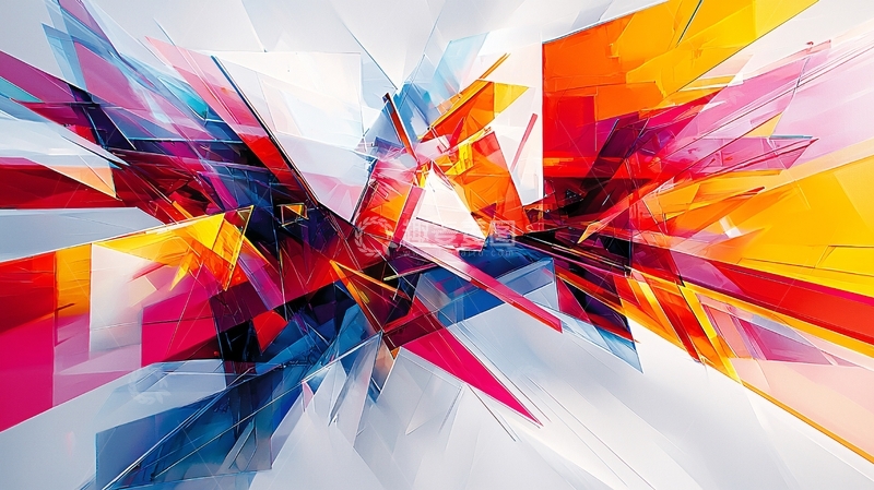 高清大图下载【趣麦麦图】抽象几何