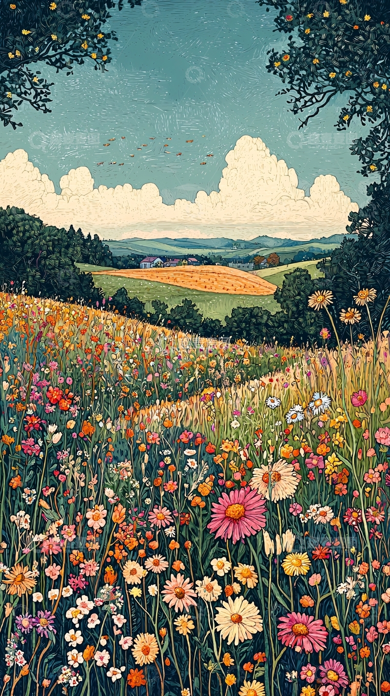 高清大图下载【趣麦麦图】田园风光370