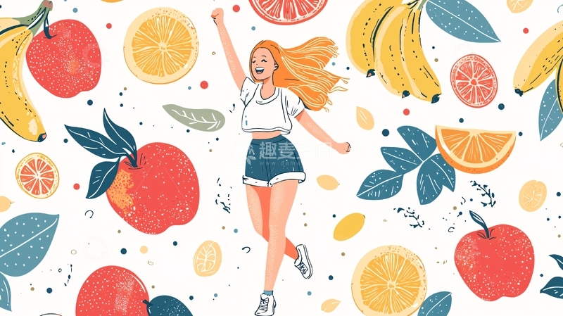 水果女孩