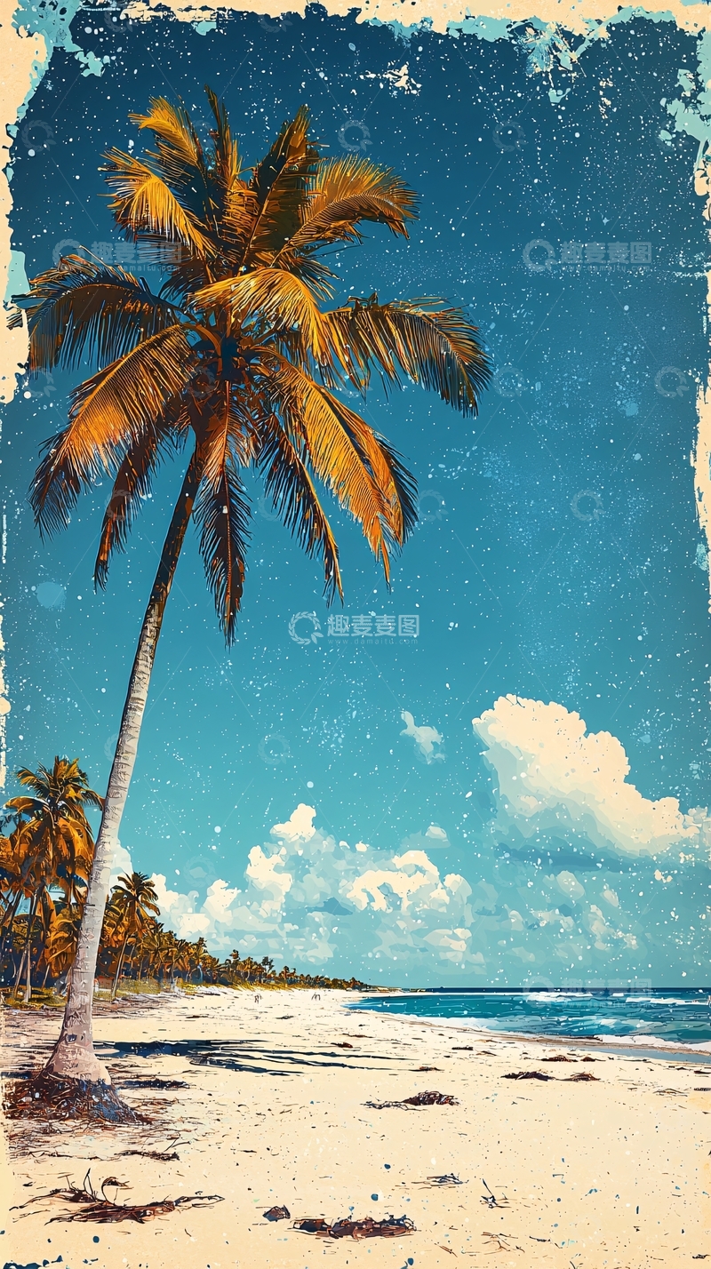 高清大图下载【趣麦麦图】热带海滩风景