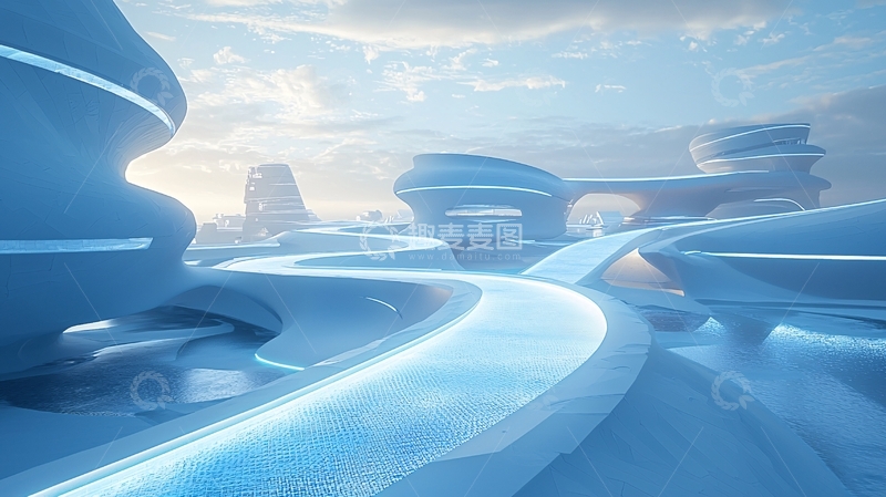 高清大图下载【趣麦麦图】未来城市