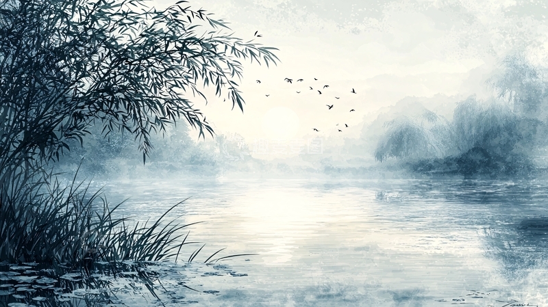 高清大图下载【趣麦麦图】水墨画