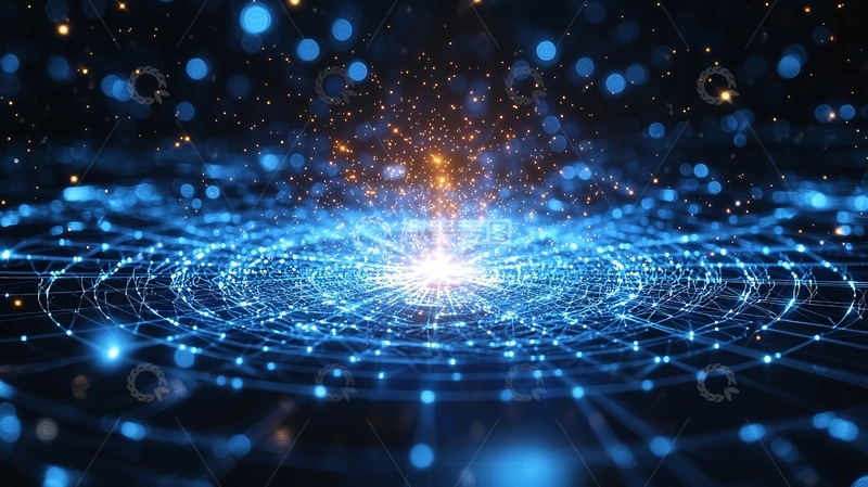 高清大图下载【趣麦麦图】宇宙星云粒子光效