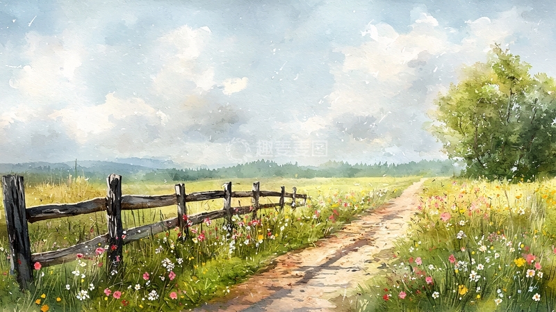 高清大图下载【趣麦麦图】田园风光376
