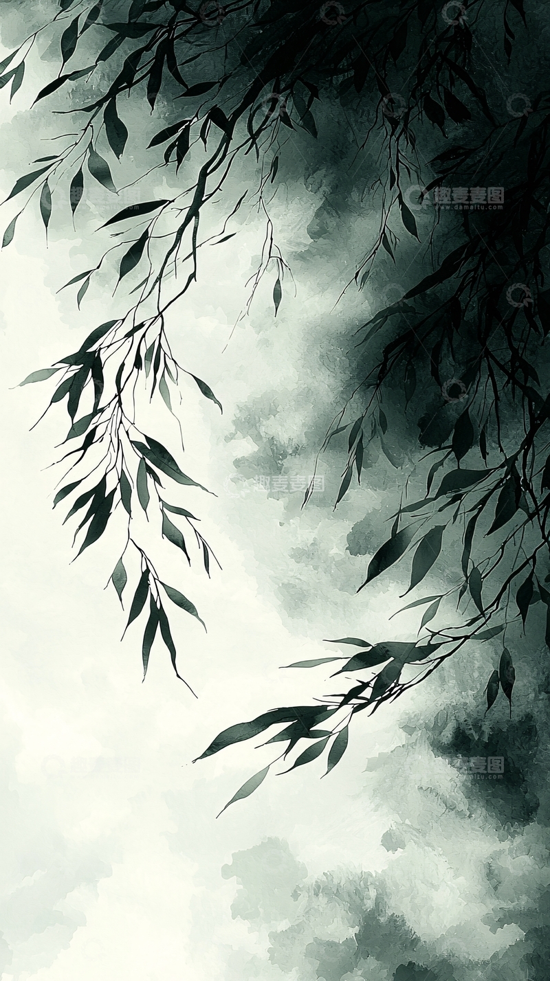 高清大图下载【趣麦麦图】水墨画