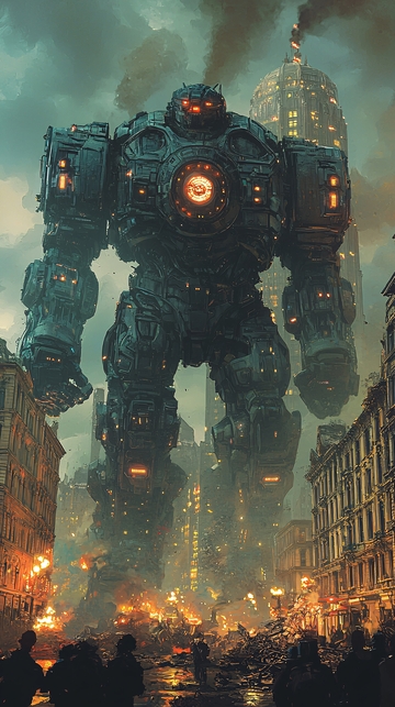 巨型机甲都市之战