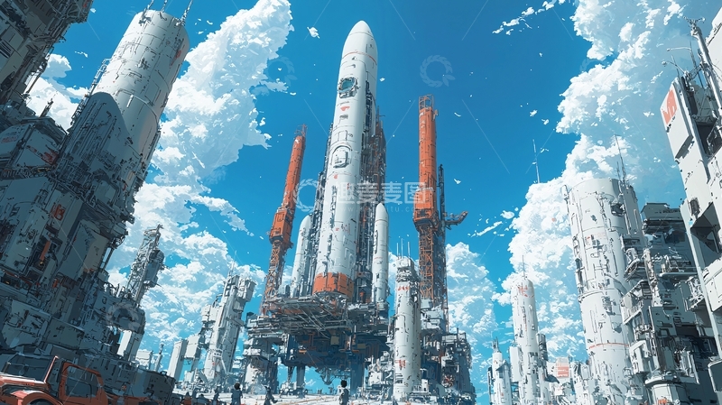 高清大图下载【趣麦麦图】未来都市