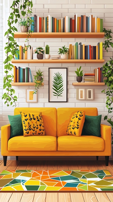 温馨舒适客厅装饰