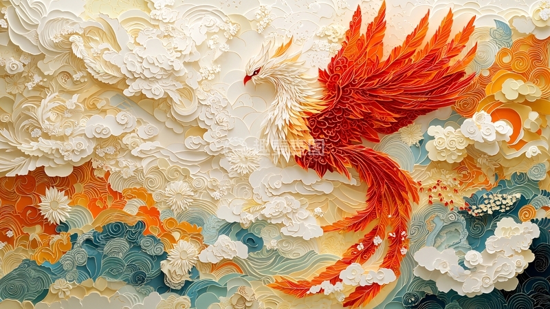 高清大图下载【趣麦麦图】凤凰1