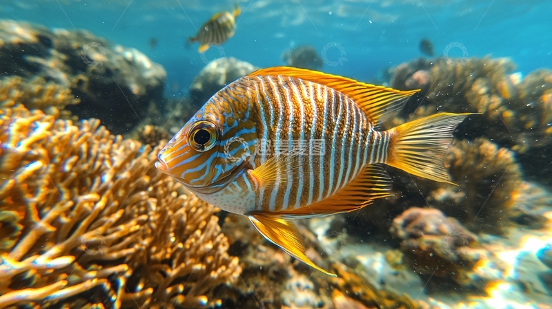 高清大图下载【趣麦麦图】珊瑚礁鱼类高清图片