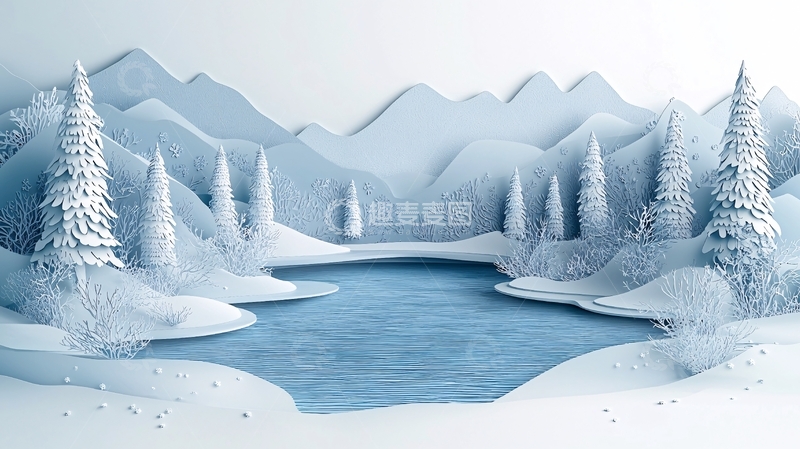 高清大图下载【趣麦麦图】冬季雪景