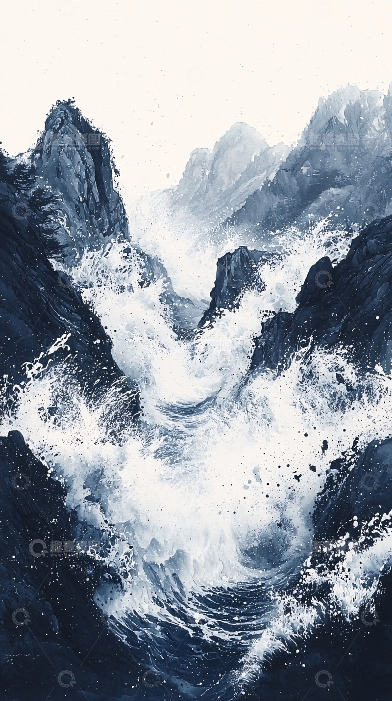 高清大图下载【趣麦麦图】水墨画