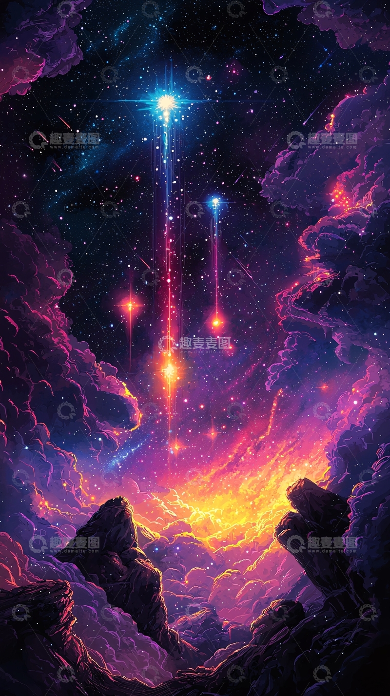 高清大图下载【趣麦麦图】宇宙奇观