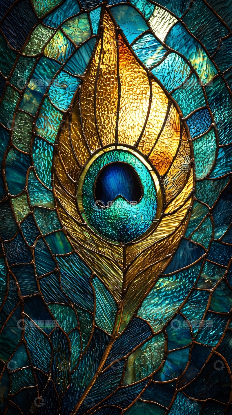 高清大图下载【趣麦麦图】彩色玻璃窗