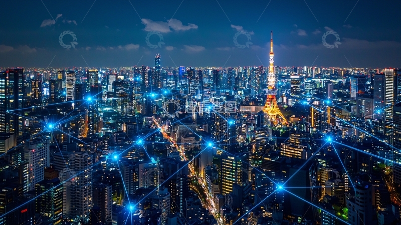 高清大图下载【趣麦麦图】夜景城市