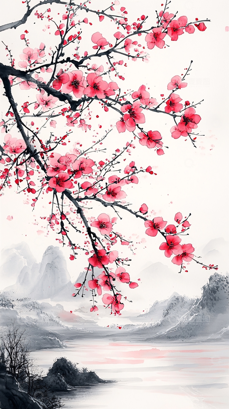 高清大图下载【趣麦麦图】水墨画