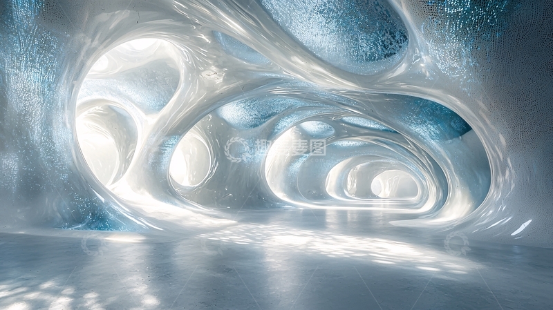 高清大图下载【趣麦麦图】冰雪洞穴