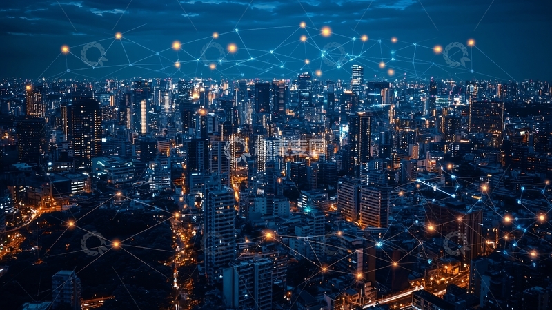 高清大图下载【趣麦麦图】夜景城市