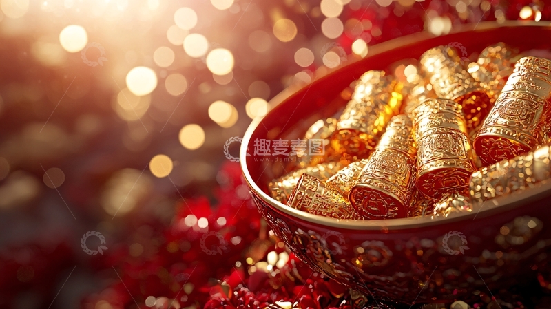 高清大图下载【趣麦麦图】-金光闪闪的印度甜点