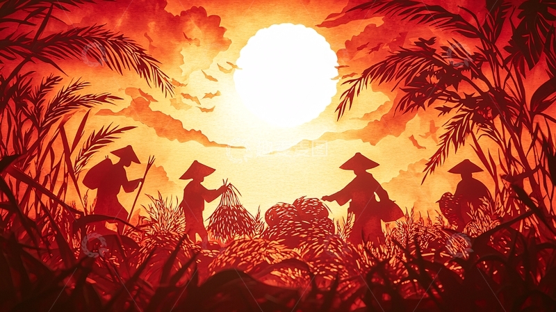 高清大图下载【趣麦麦图】剪纸