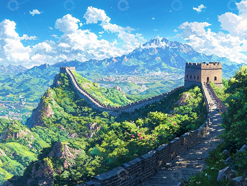 高清大图下载【趣麦麦图】长城风景高清壁纸