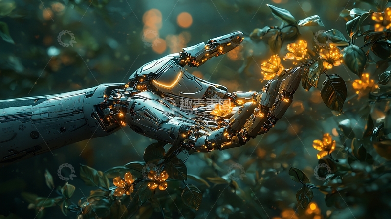 高清大图下载【趣麦麦图】机械臂