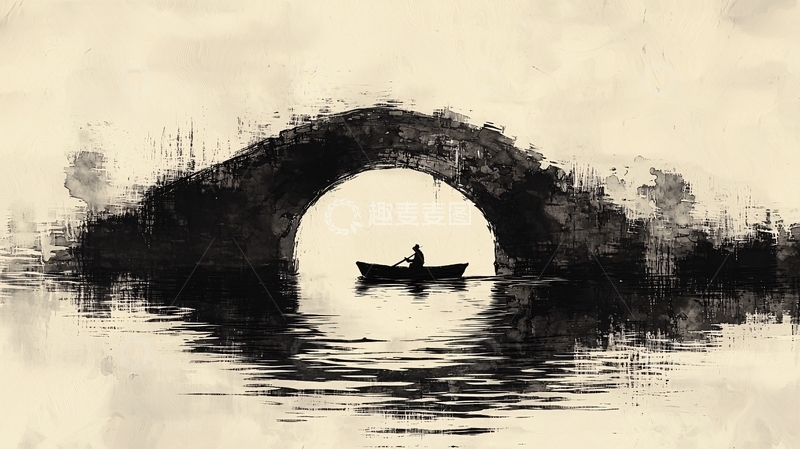 高清大图下载【趣麦麦图】水墨画