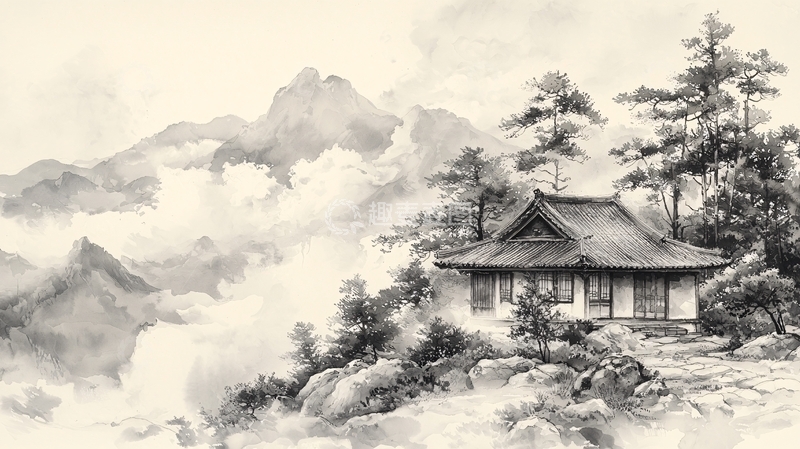 高清大图下载【趣麦麦图】水墨画