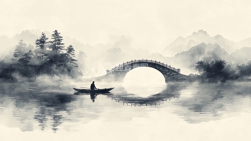 高清大图下载【趣麦麦图】水墨画