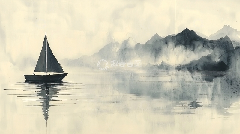 高清大图下载【趣麦麦图】水墨画