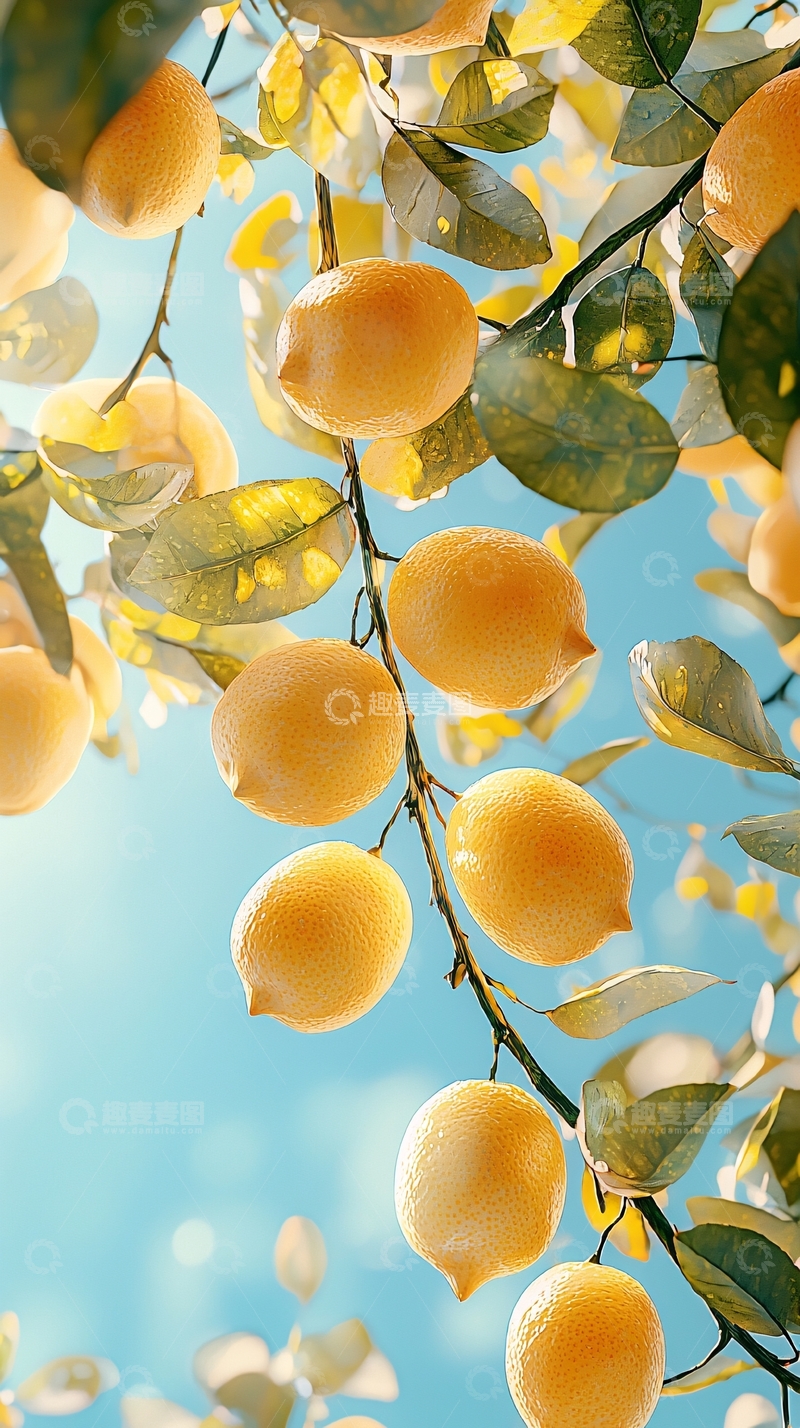 高清大图下载【趣麦麦图】柠檬树