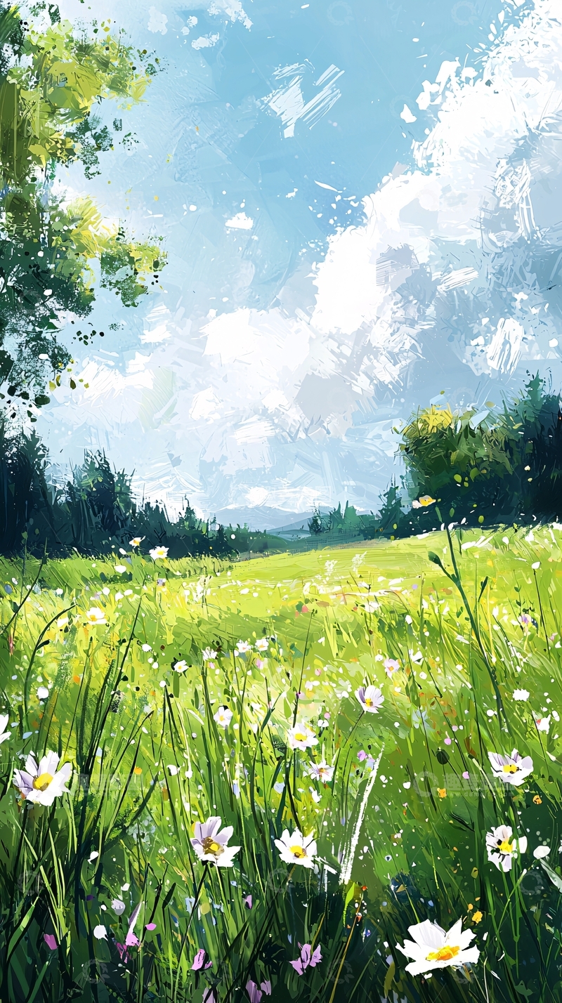 高清大图下载【趣麦麦图】清新田园风光