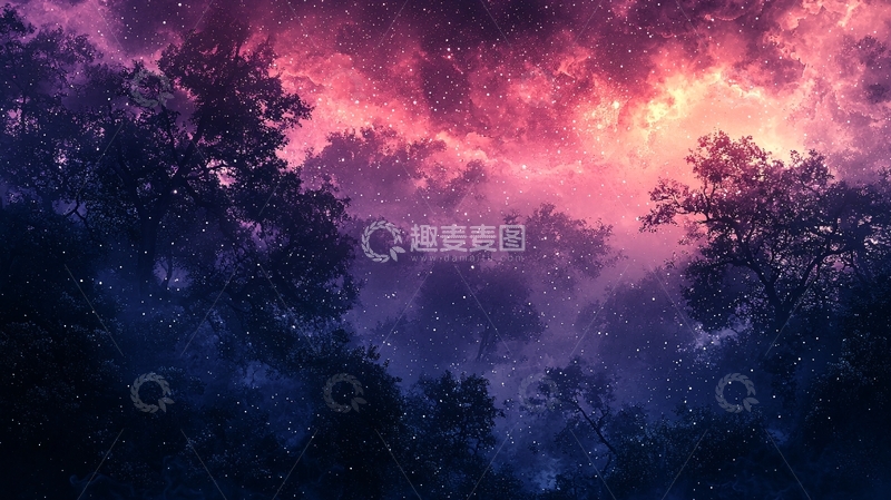 高清大图下载【趣麦麦图】梦幻森林