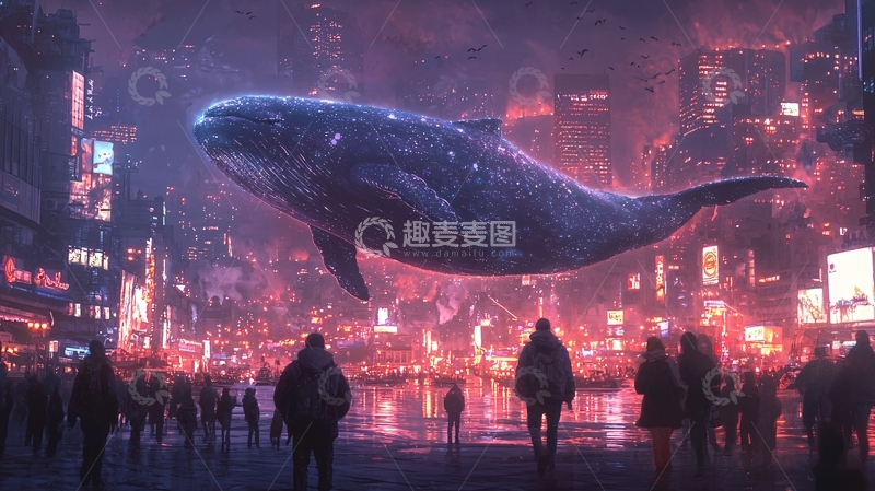 高清大图下载【趣麦麦图】未来都市