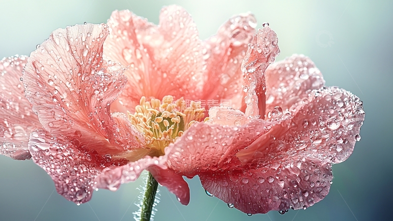 高清大图下载【趣麦麦图】粉色虞美人花