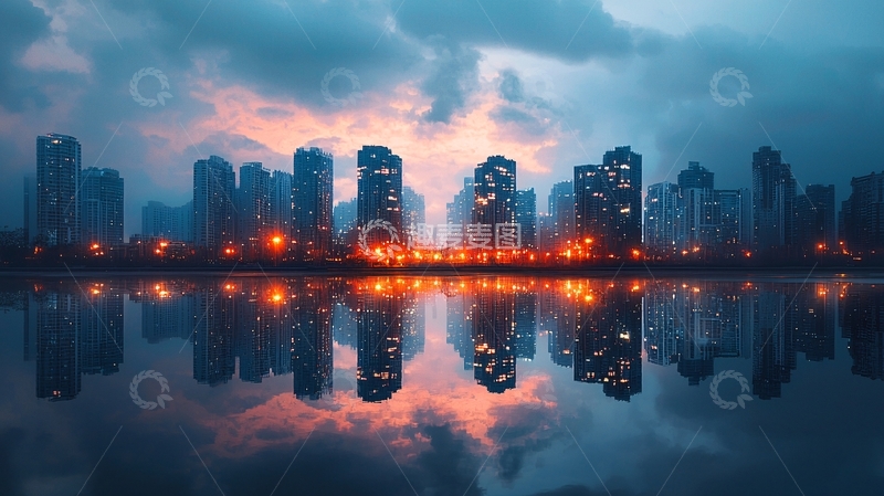 高清大图下载【趣麦麦图】城市夜景54