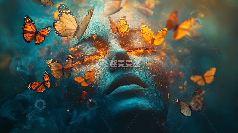 高清大图下载【趣麦麦图】-梦幻女子