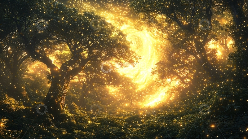 高清大图下载【趣麦麦图】梦幻森林