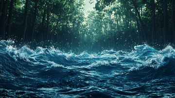 森林洪水