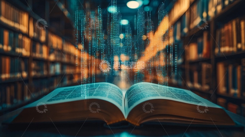 高清大图下载【趣麦麦图】图书馆书籍