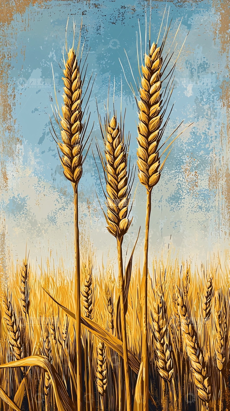 高清大图下载【趣麦麦图】麦田风光