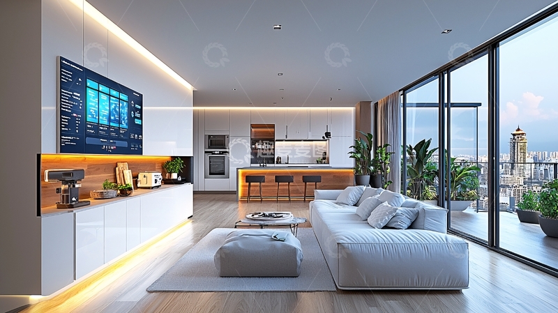 高清大图下载【趣麦麦图】现代简约风格客厅101