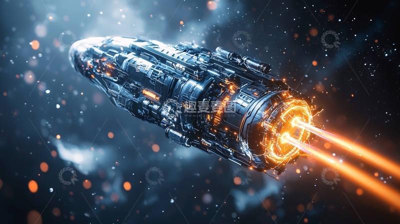 高清大图下载【趣麦麦图】宇宙飞船