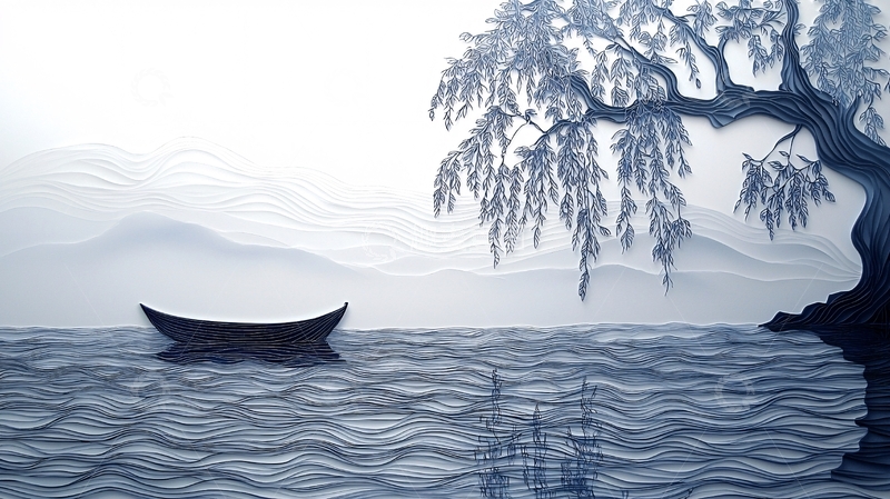 高清大图下载【趣麦麦图】水墨画