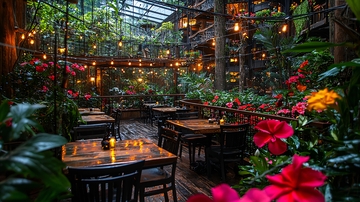 热带雨林风格餐厅