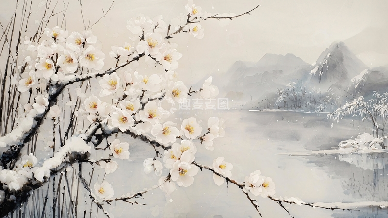 高清大图下载【趣麦麦图】水墨画