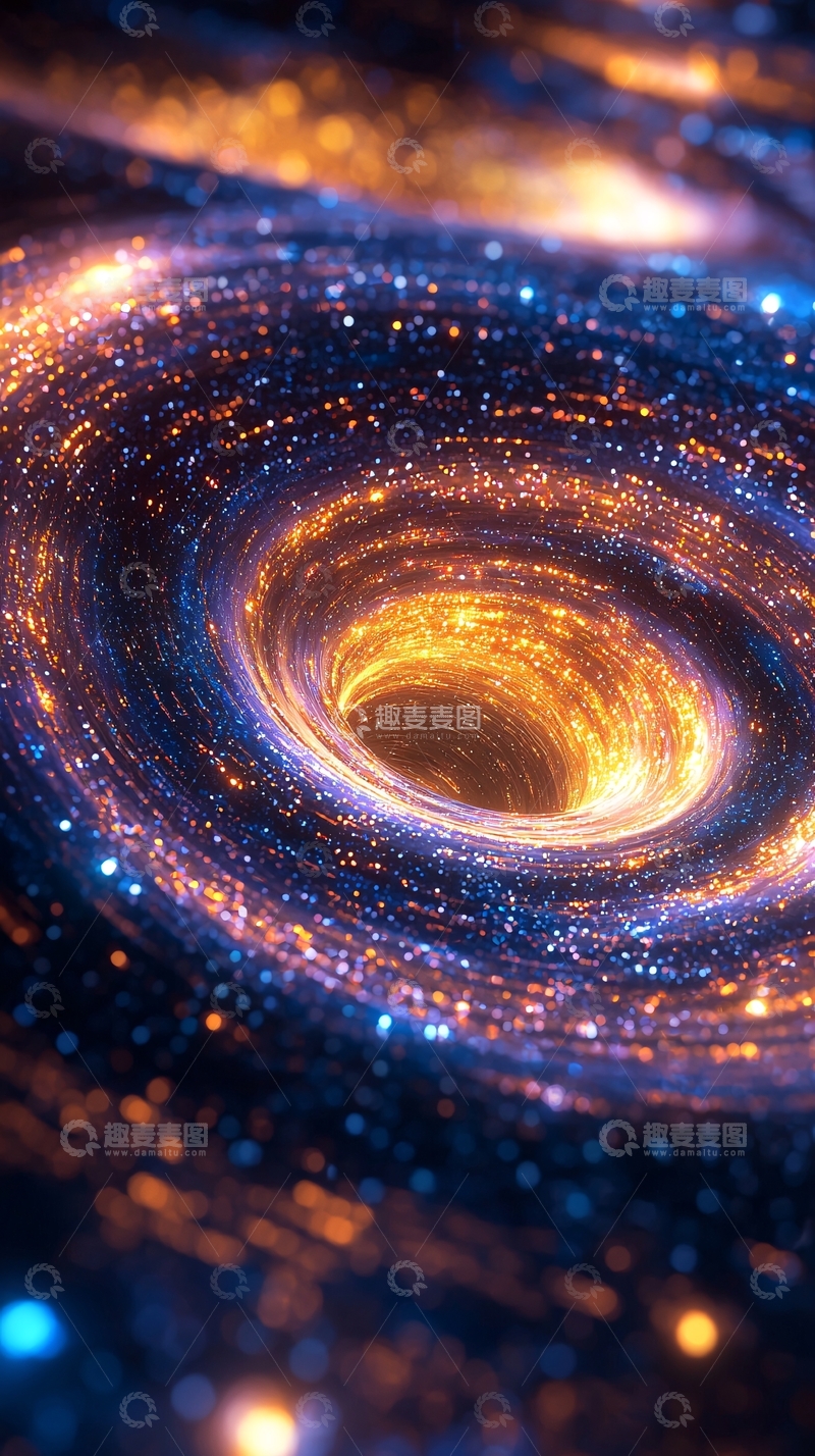 高清大图下载【趣麦麦图】宇宙漩涡
